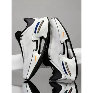 Unisex street-style ombre design running shoes—casual, sporty, breathable, comfortable sneakers; fashionable sports shoes for daily wear; closed athletic shoes