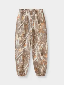 Women's Camouflage Sweatpants, Casual Warm Loose Fit, Thick Fabric, Suitable for Fall & Winter, Teenagers & Daily Wear, Trouser, Womenswear, Bottom