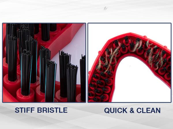 Scrubber Mop Head for O Cedar RinseClean 2 Tank System, Spin Mop Scrub Brush Head Replacement, Hard Bristle Bathroom Cleaning Brush, Tub Scrubber