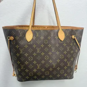 Pre-owned france Tote Bags LV NF shopping bag, medium size, yellow lining (SZ H03953)