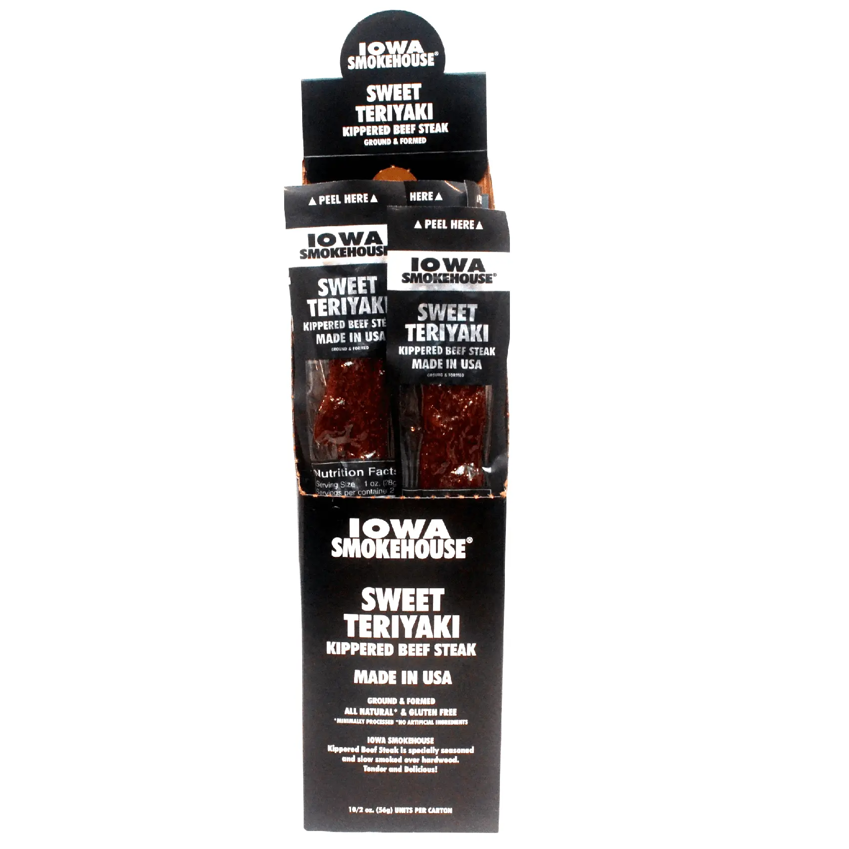 2 oz Kippered Beef Steak Sweet Teriyaki