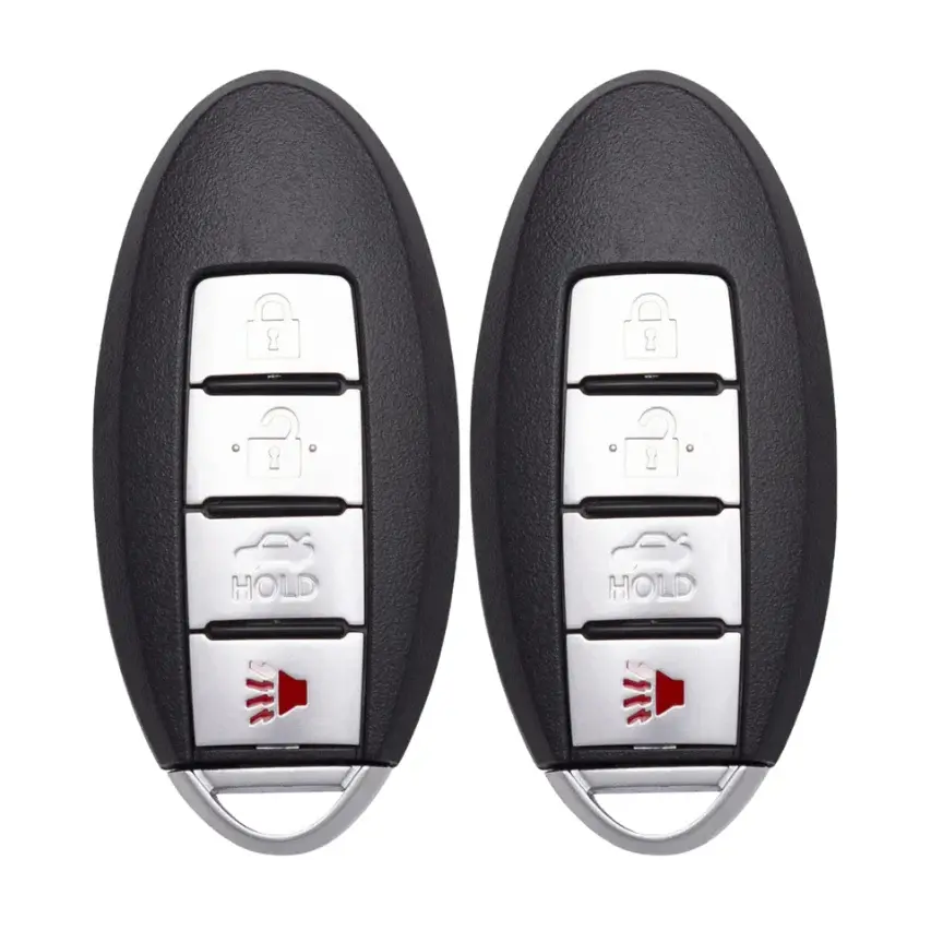 2 X 2007-2012 Nissan Maxima / Sentra  / 4-Button Smart Key / PN: 285E3-EW81D / CWTWBU735 (AFTERMARKET) (BUNDLE OF 2)
