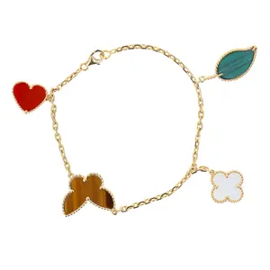 Pre-owned Van Cleef & Arpels Lucky Alhambra Bracelet