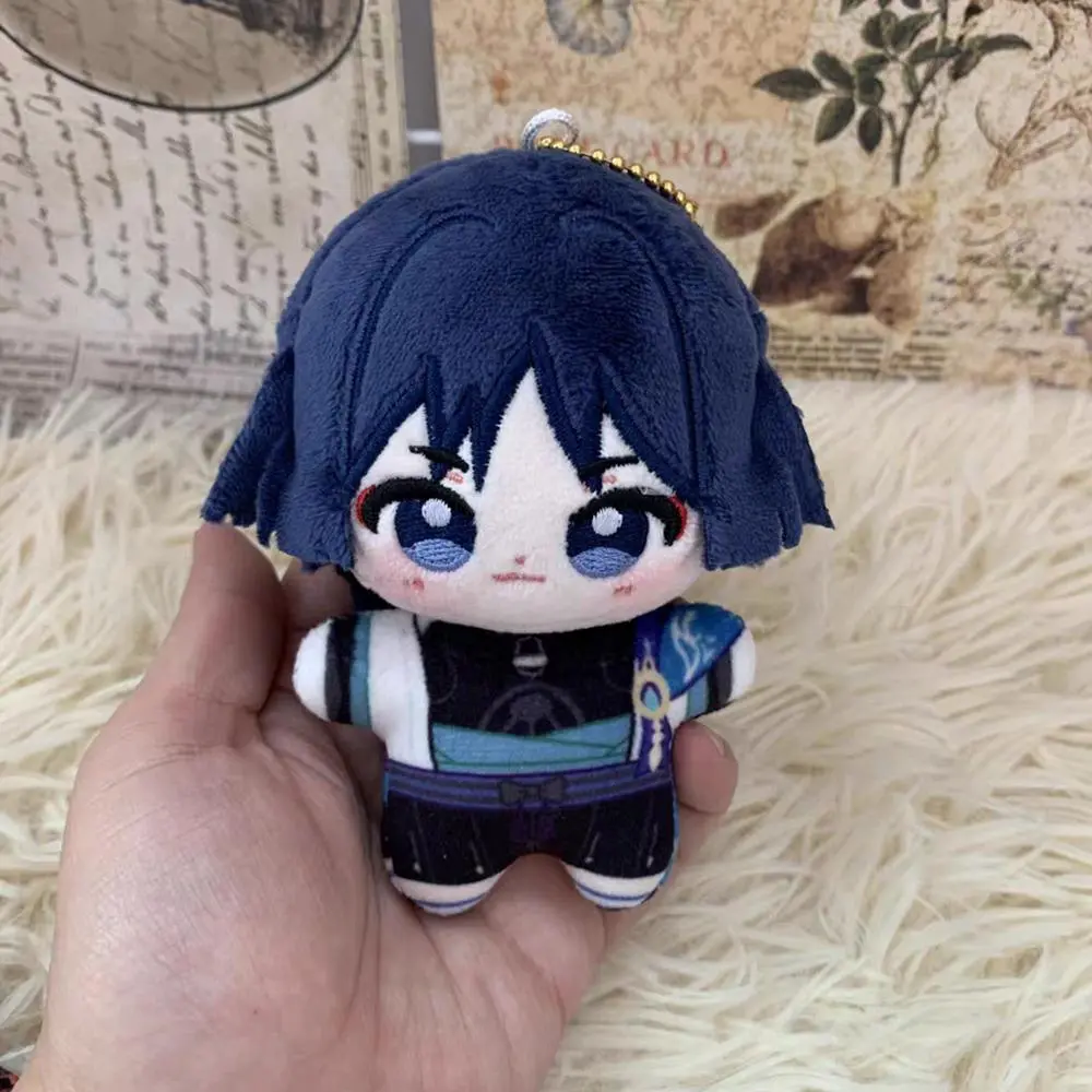Genshin Impact Video Games Character Plush Bag Pendant Keychain - Scaramouche, Xiao, Kazuha, Venti, Furina, Diluc Stuffed Doll Fashion Accessory Gift