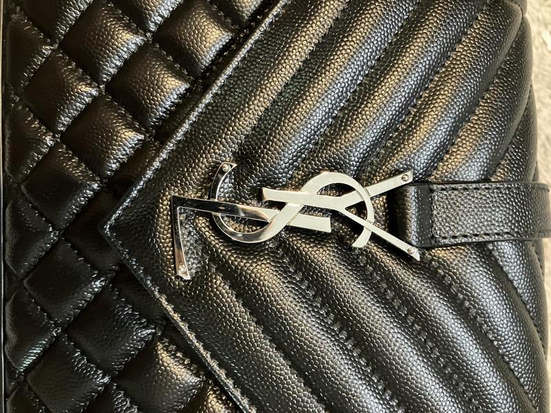 Pre-owned YSL leather Shoulder Bags Envelope Bag