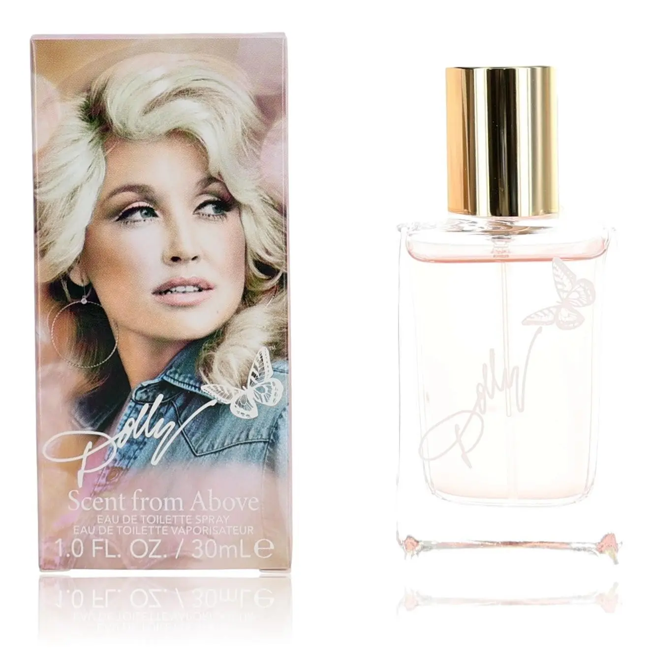 Scent From Above by Dolly Parton, 1 oz EDT Spray for Women, Spray Bottle, Musk Blend, Fir, 1Oz, Floral, Fruity, Jasmine, Signature Scent