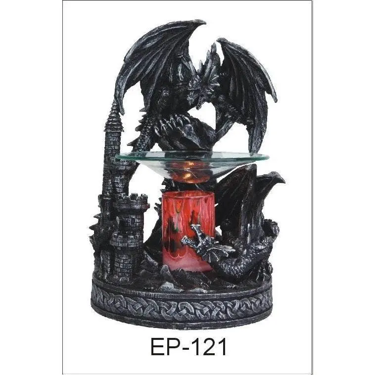 Black Dragon Oil Warmer With Dimmer Black Dragon Oil Warmer With Dimmer