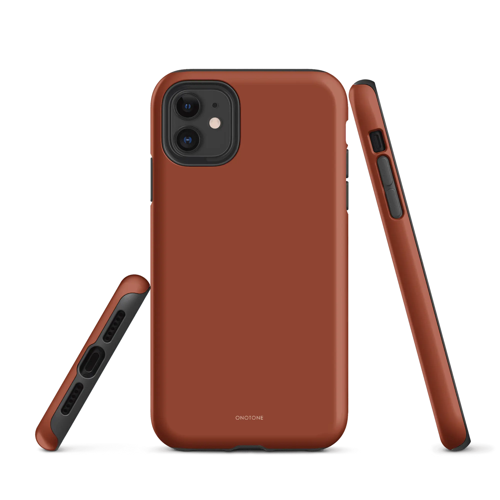 Solid Color brown iPhone® Case - Pantone® 174