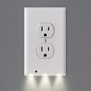 The Gadget Shop's Wall Plate Night Light 2 Pack LED Night Light