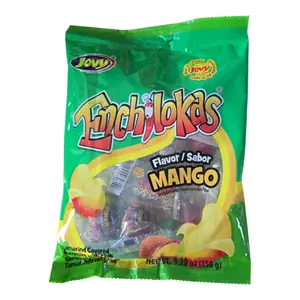 Jovy Enchilokas Mango or Watermelon 6-oz Bag Tamarind covered gummies with chili