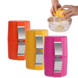 Egg Topper Cutter Tool & Egg Cracker Tool - Pack of 3, Kitchen Gadgets for Eggs, Handheld Egg Slicer - Utensils, Cover