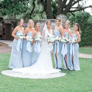 Personalized Wedding Sash: Custom Fabric Bridal Party Scarf