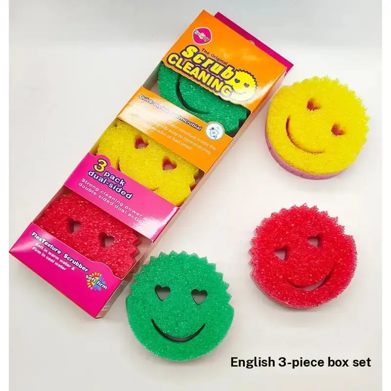 Scrub Mommy Dual-Sided Scrubber & Sponge, Made From Resofoam & Flextexture, Ideal for Cleaning Tasks, Durable Kitchen Tool
