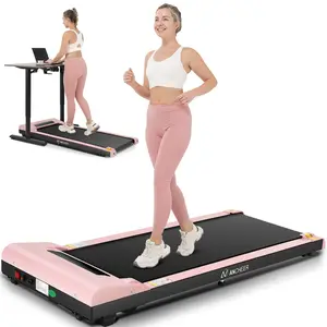 ANCHEER Walking Pad Under Desk Treadmill 2.5HP Folding Treadmill with Remote Control, 2 in 1 Treadmills for Home Office with Quiete