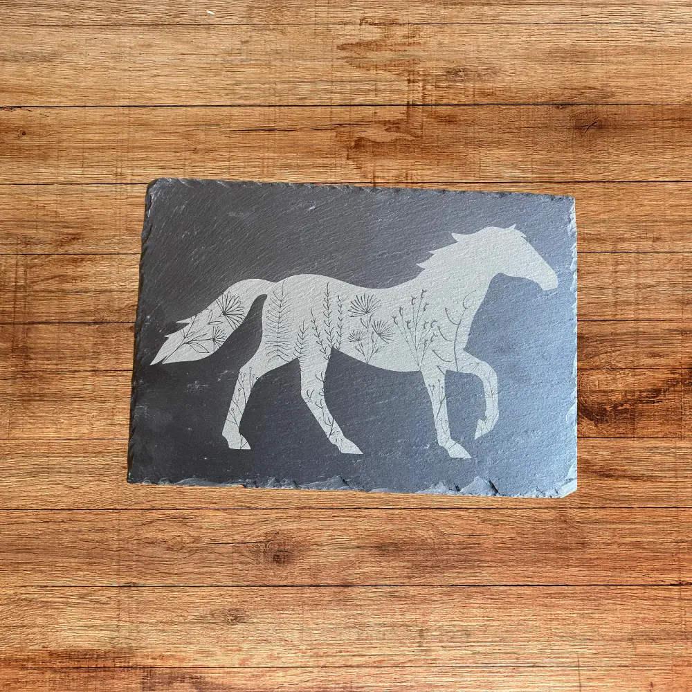 Horse Slate Tray