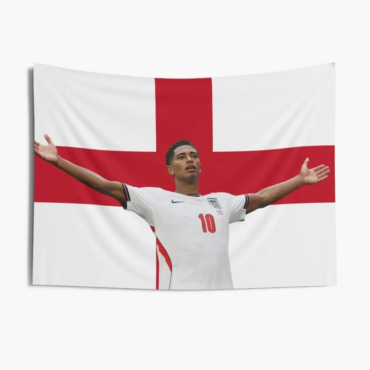 Jude Bellingham England Flag Indoor Wall Tapestries