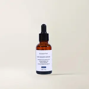 Extra Strength Hair Growth Oil – Rosemary, Minoxidil & Ginseng | Rose Scent | 30ml / 1 fl oz | For All Hair Types