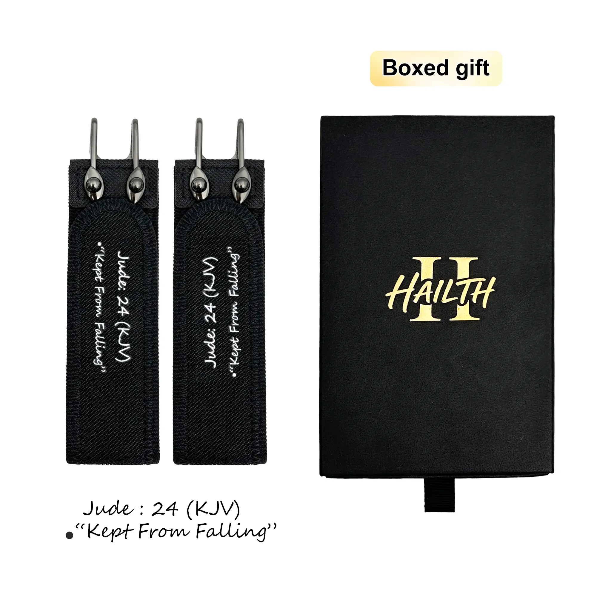 HAILTH Bible Verse Printed Elastic Belt Luxury Gift Box Pack Invisible No-Buckle Adjustable Waistband FathersDayGift Summer Wins #outdoorfun