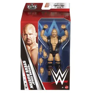 Stone Cold Steve Austin (WM19) - WWE Elite Greatest Hits 9 Mattel WWE Toy Wrestling Action Figure