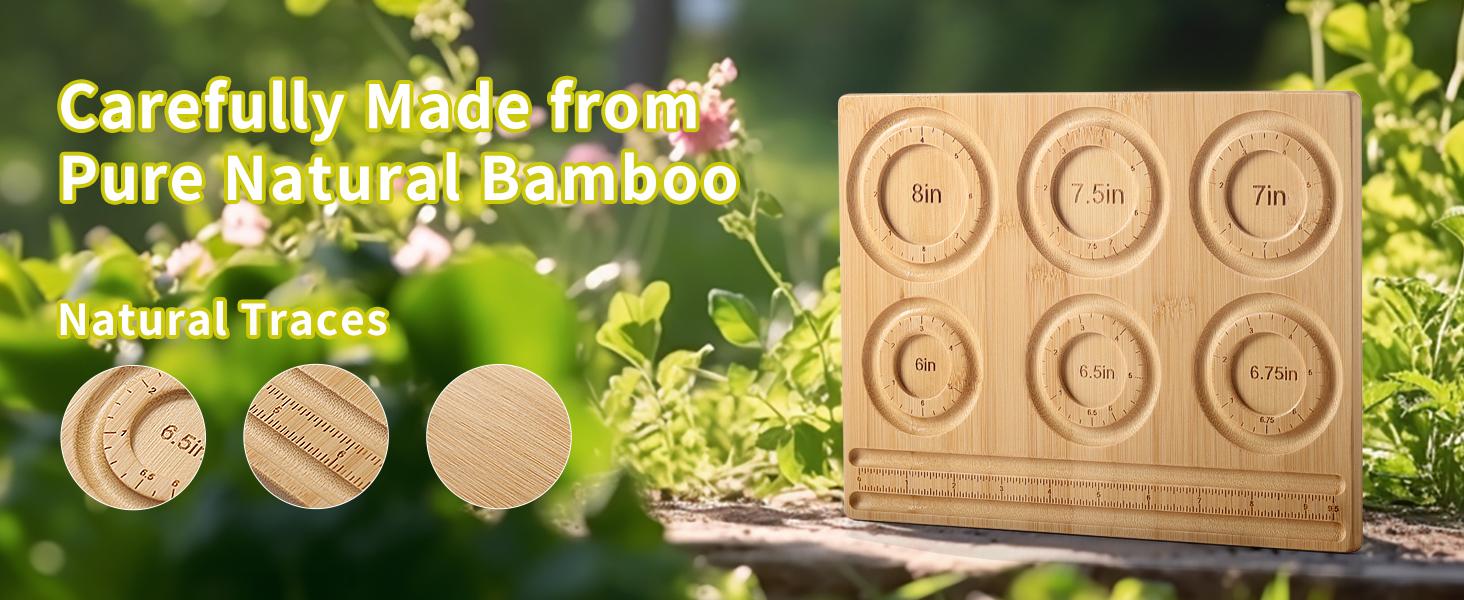 Bead Board for Jewelry Making, Bamboo Beading Board for Jewelry Bracelet Making, DIY Bracelet Bead Board