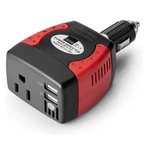 YanFengTai 150W Power Inverter 12V to 110V Voltage Converter Car Charger Power Adapter with 3.1A Dual USB Charging Ports