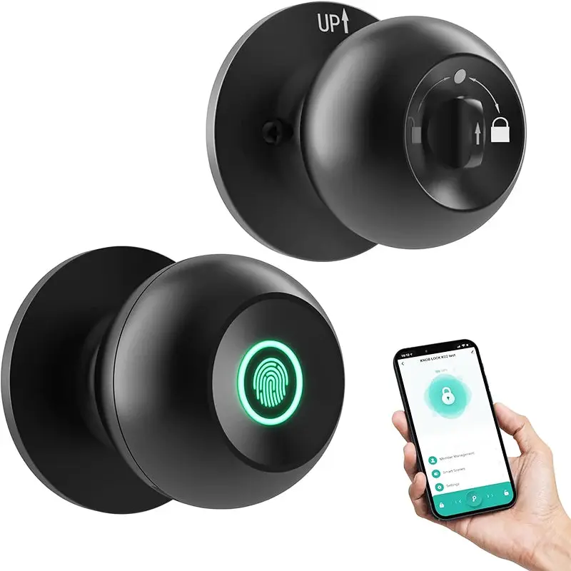 Fingerprint Lock – Bluetooth Smart Lock with Keyless Entry via Fingerprint & App