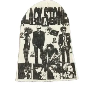 Nana Anime Black Stones Beanie - 100% Acrylic Soft Comfortable Made to Order Custom Anime Fan Beanie