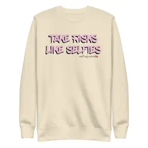 Take Risks Unisex Crewneck Sweatshirt