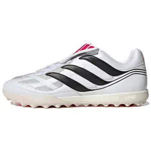 Adidas Predator Precision.1 TF Football Boots with Lace-Up Closure for Hard, Artificial, and Natural Grass Surfaces Trending Shoes, House White Official Shoes to Get / Maison Mihara