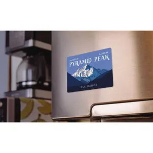 Pyramid Peak Colorado 14er Magnet