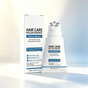 5-Roller Scalp Nourishing Serum – Salicylic Acid & Plant Extracts, Supports Healthy Roots, Lightweight & Fast-Absorbing, 50ml / 1.69fl.oz