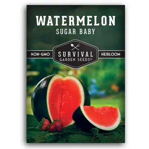 Sugar Baby Watermelon Seed - Sweet Petite Watermelon