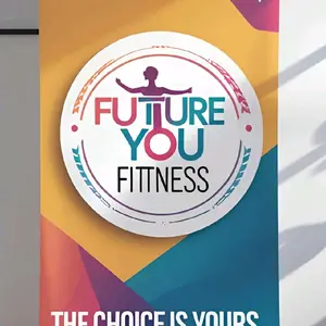 LC Prints Custom Banners for all occasions Photo 33x80 Vinyl and mesh High-Quality Portable Display