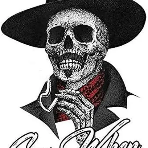 Say When Doc Holiday Sticker Decal Skeleton Skull Tombstone Quote 2 Pack Western 4-Inches Premium Quality Vinyl Sticker UV Protective PDS2146
