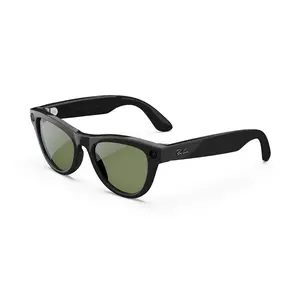 Ray-Ban Meta Skyler (Gen 1), Shiny Black / G15 Green, Standard Ray-Ban Meta Skyler (Gen 1), Shiny Black / G15 Green, Standard