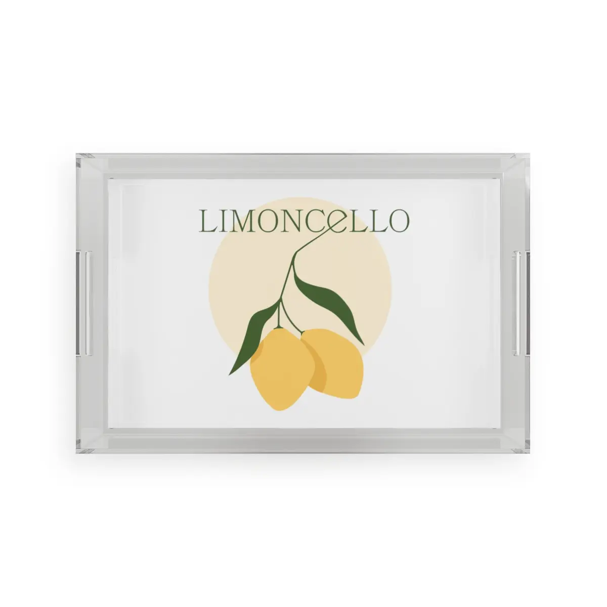 CEF Acrylic Serving Tray Plates Personalized