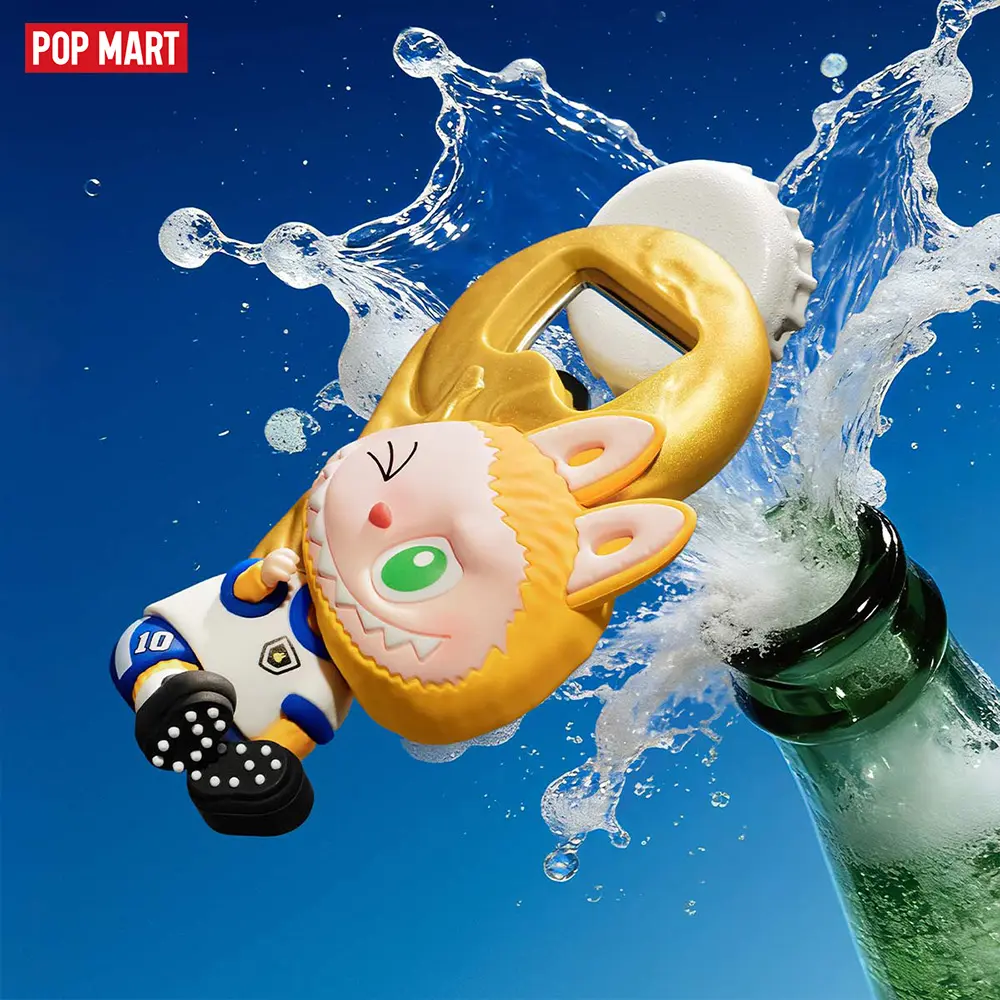 【VICTOR X POP MART】POP MART THE MONSTERS × FIFA SERIES - Bottle Opener Fridge Magnet Blind Box,Labubu,World Cup 2026 Collectible Toys