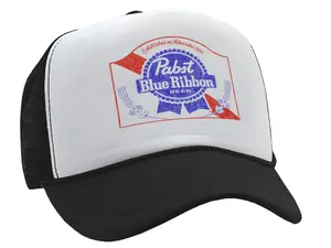 PBR Pabst Beer  - Womens Mens Funny Trucker Hat