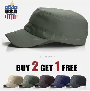 Men Cap Army Hat Cadet Castro Military Patrol Summer TruckCamouflage Baseball AC