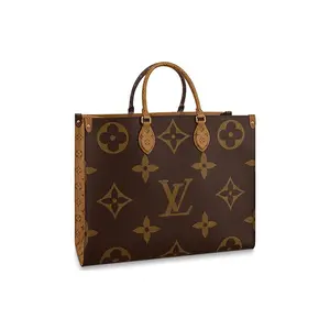 Louis Vuitton OnTheGo Classic Monogram Jungle Tote Bag for Women – Coated Canvas, Large, Brown and Caramel