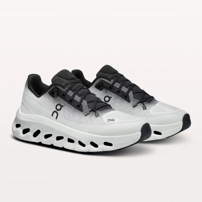 On Women Cloudtilt Shoes, Black & Ivory | Lime & Ivory, Full Size