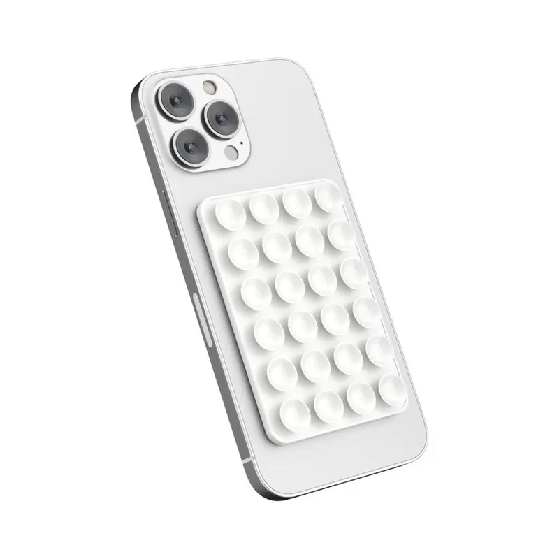 2CPS Silicone Phone Sticky Grip, Suction Phone Case Mount Hands-Free Sticky Cell Phone Grip