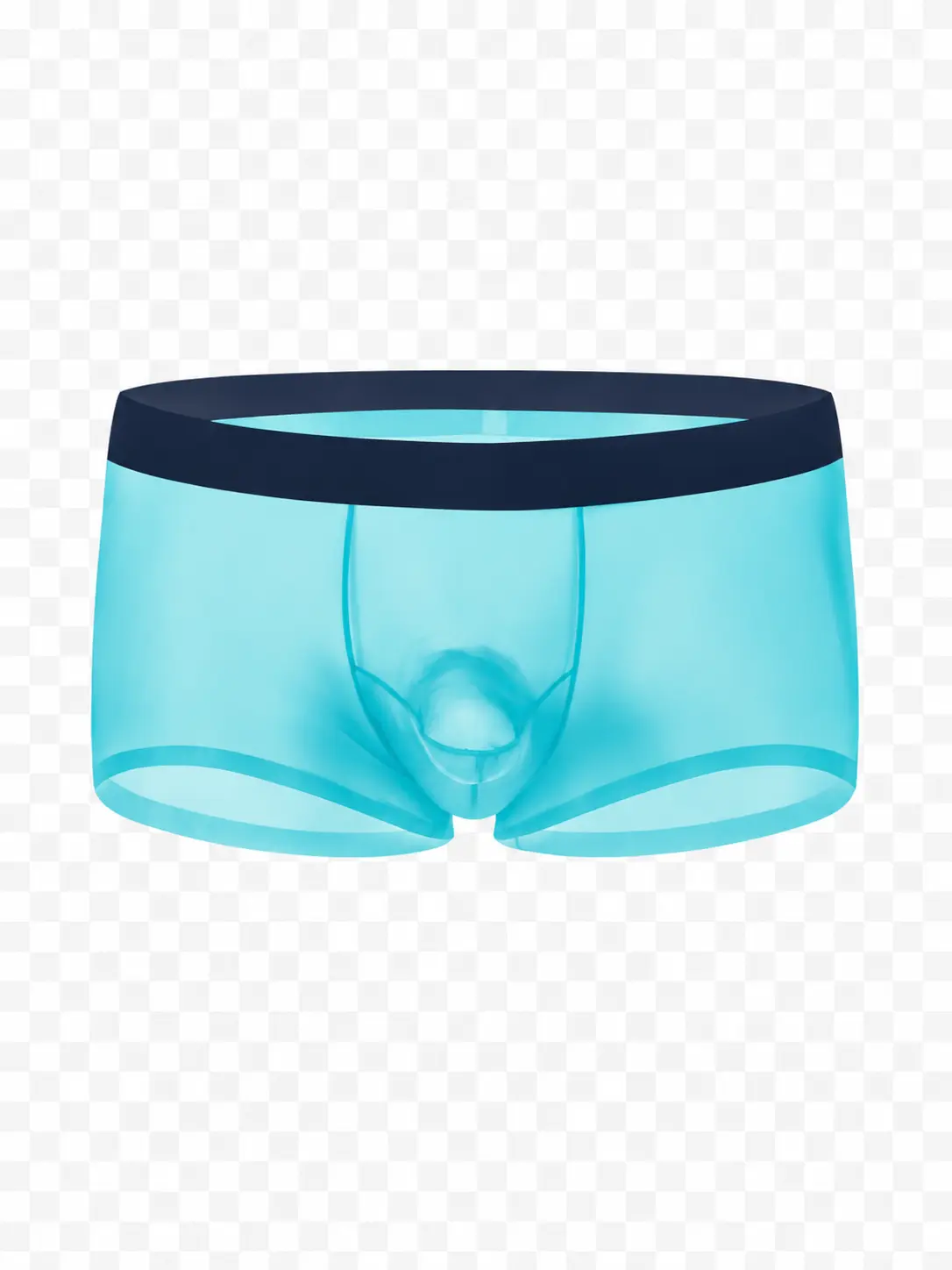 Men's Ice Silk Seamless Boxer Briefs, 2/3 Pack Breathable Trunks with Separation Pouch, Ultra-Light Basic Underwear for Party, M, Boyshorts, Boy Shorts, Basics, Boxers/Trunks, Fantasy