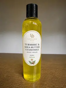 Turmeric Shea Butter Chamomile Neem Body Wash 8oz