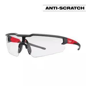 Clear Work Safety Glasses - Anti-Scratch, Lightweight & Comfortable For Daily Use