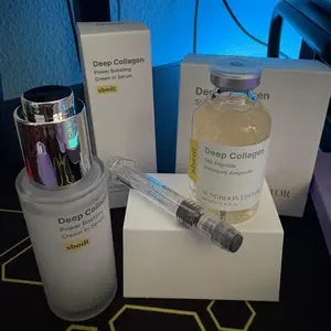 Product Review of [Sungboon] Silk Collagen & Peptide Face-Lift Duo Tiktok Exclusive – Ampoule + Rejuvenate Serum with 8 types Hyaluronic Acid for wrinkles & fine lines | Gift set Firming, Moisturizing, Collagen Boosting, Anti aging Korean Home Aesthetic for all skin types from M** J**z [**]