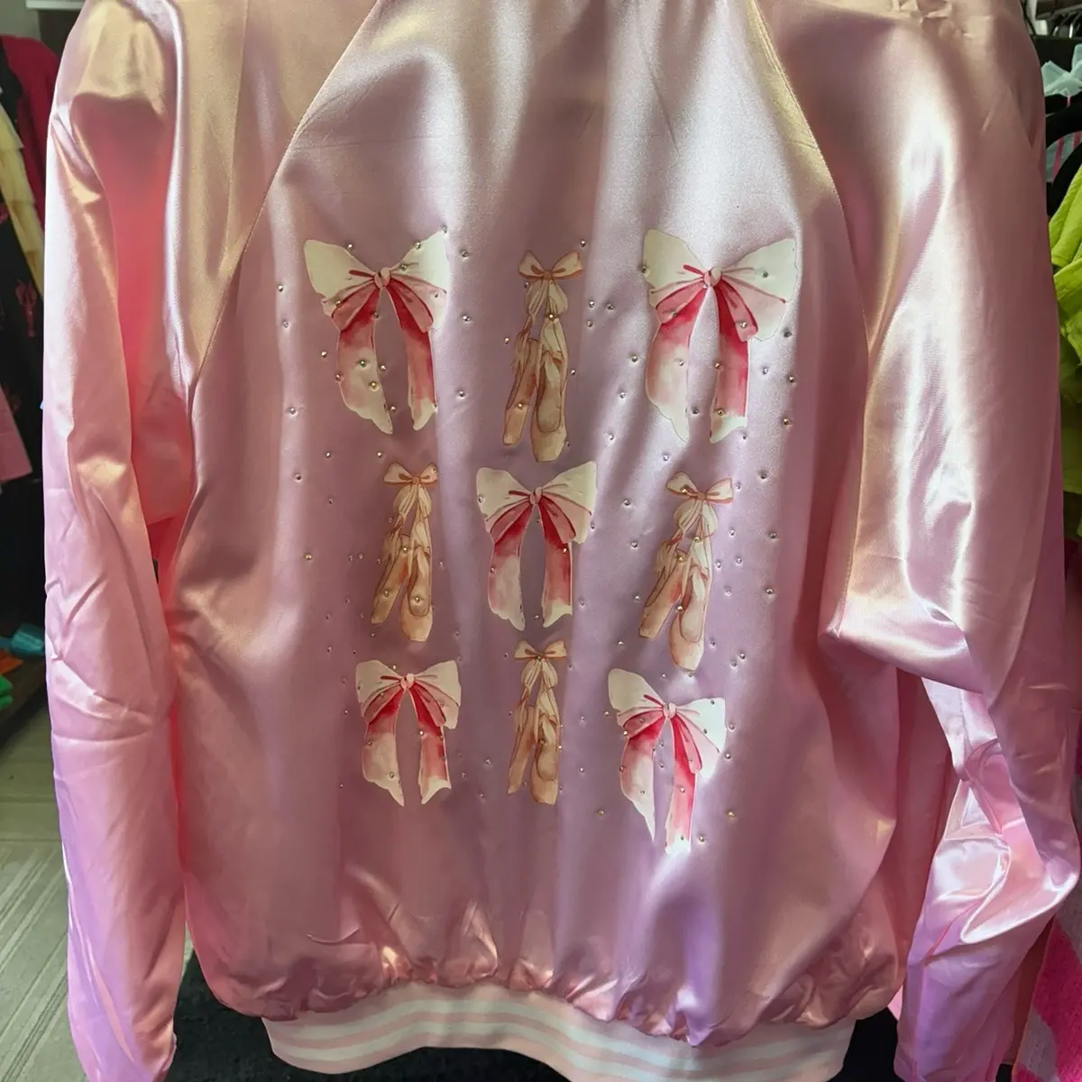 Ballet coquette rhinestone jacket