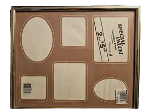 Golden Keepsake – 1980s Lercraft Multi-Photo Frame