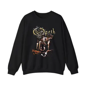 Rare Opeth Band Gift For Family Black Men's Sweatshirt T-Shirt, Unisex Cotton Fabric, Gift For Fan
