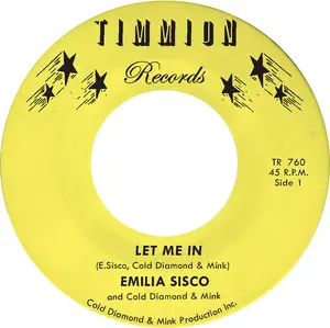 Cold Diamond & Mink - Let Me in  [7-INCH SINGLE VINYL RECORD] Colored Vinyl